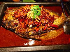 -探鱼·鲜青椒爽麻烤鱼(天河优托邦店)