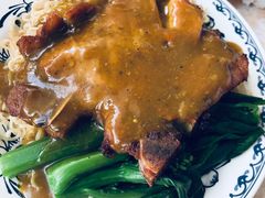 咖喱猪扒捞丁-渔记茶餐厅(渔村店)