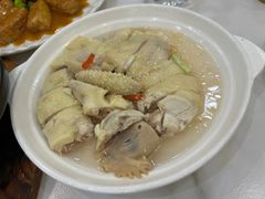 香麻盐水鸡-祈胜邨•顺德鱼生•顺德菜(容桂店)