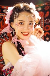 -虞美人汉服摄影