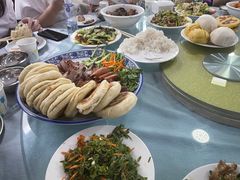 -北京龙庆四季香农家饭庄·灶台鱼·碳烤虹鳟鱼(龙庆峡店)