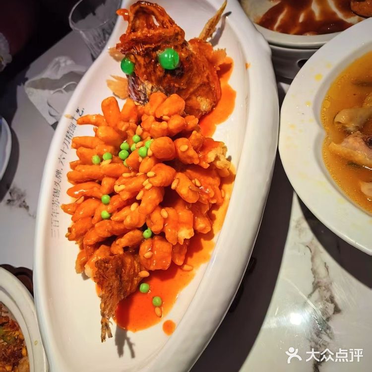 上海久光中心#江南宴 周末朋友聚餐选了这家苏浙菜
