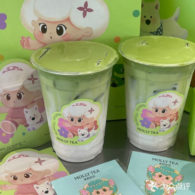 茉莉奶白🍵是春天第一杯抹茶！！