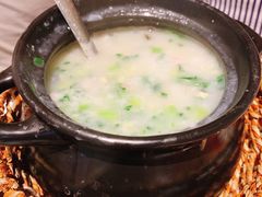 皮蛋瘦肉粥-虾恋蛤蟆功