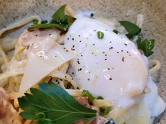 奶油培根半熟蛋意面-EN SPACE恩空间