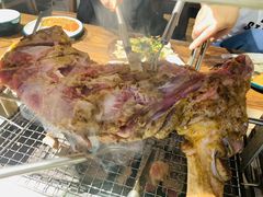 烤羊腿-柿子树炭烤羊腿(金台路店)