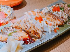 炙烧6色熟食寿司-江左尚白日本料理(万象城店)