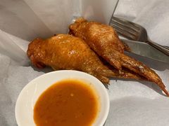 鲜虾胶酿脆皮鸡翅-港丽餐厅(杭大店)