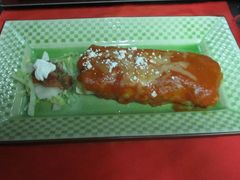 红色酱料特色饼-Pistolera Mexican Cantina女枪手墨西哥餐厅(碧云路店)