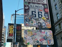 -66号公路起点牌