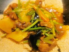 一个锅巴和时蔬-薇酌饮·陕西菜(南门外店)