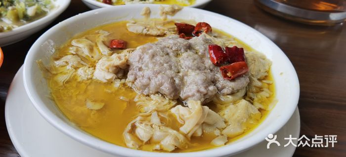 笑典皇·绍兴菜馆霉千张蒸肉饼图片