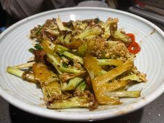 干锅有机花菜-老头儿油爆虾(星光一期店)