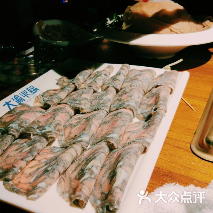 大渝火锅(滨湖万达店)-乌鸡卷图片-无锡美食-大众点评网
