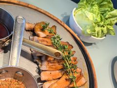 炭烧猪颈肉-小大董·烤鸭(观景餐厅·南京西路店)