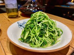 蒜蓉鸡毛菜-四季民福烤鸭店(前门廊房二条店)