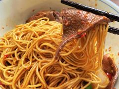 辣蓬蓬的猪肝拌面-毒蛇面馆(人民广场店)
