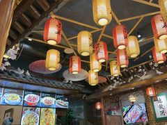 -东来菜馆•手抓海鲜家常菜•海鲜锅贴(鸽子窝店)