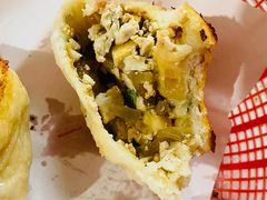 豆腐粉条素煎包-老槐树煎包