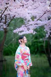 -虞美人汉服摄影