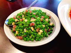 香肠炒甜豆-上名堂·鱼头好吃(体育场路店)