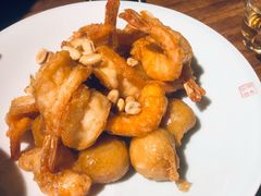 梨球果仁虾-小吊梨汤·北京菜·烤鸭(鸟巢店)