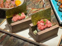 蓝鳍金枪鱼泥手卷-炙柒Sekinana·精致料理 烧鸟·铁板烧(海上世界店)