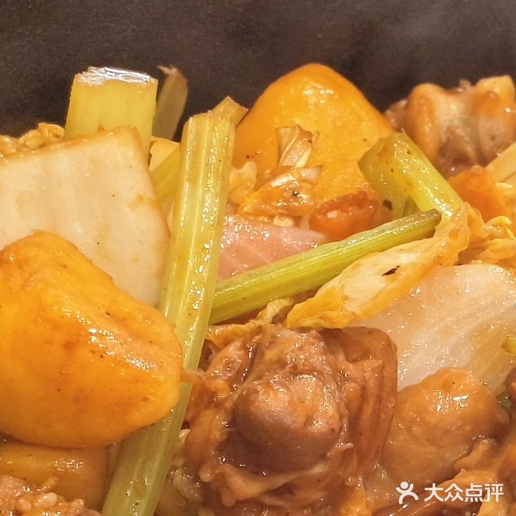 鸡公煲越辣越好吃