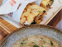 -舞素卷菜煎饼.糁汤(宽厚里店)