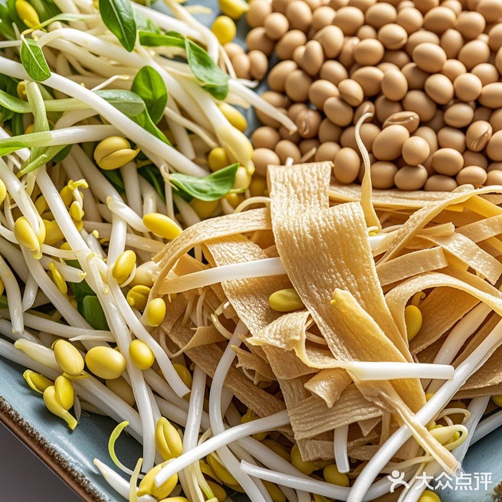 【猫曰】黄豆芽拌豆皮
