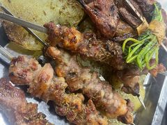 烤鹌鹑-张记烤羊腿(北花园店)
