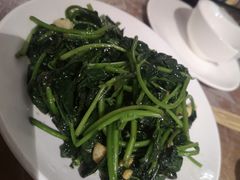 豆酱地瓜叶-李记潮汕砂锅粥(营福路店)