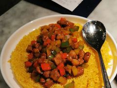 金沙牛肉泰米饭-雀蓝川菜(奥体广场店)