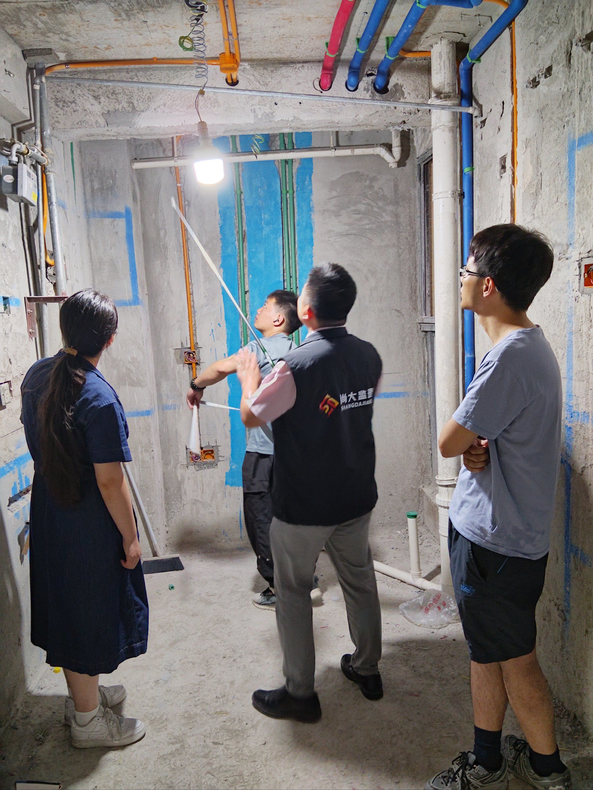 尚大监理为客户装修保驾护航