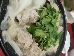 砂锅白菜丸子-北大地皖峰饭馆