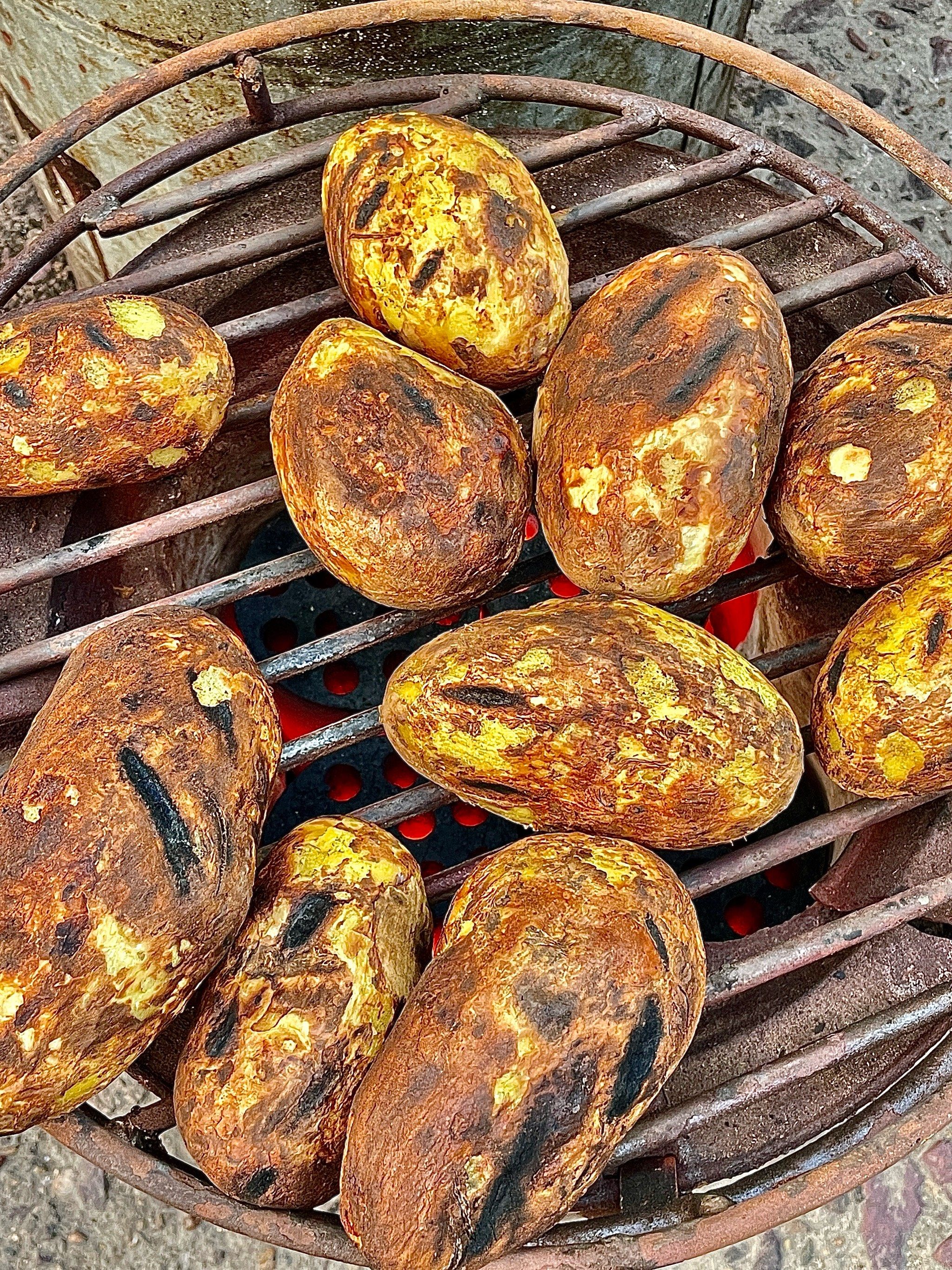 贵州街头小吃烤洋芋,苏溪也有啦