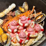 来大连！铁锅炖里还有大龙虾…真没白来🤤