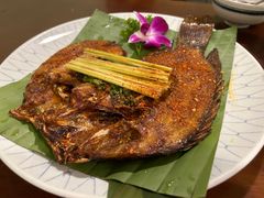 香茅草烤罗非鱼-紫滇源云南生态菜(丹凤街店)