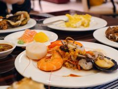 -广州万富希尔顿酒店-感趣自助餐厅·生蚝海鲜刺身