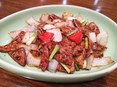 京葱爆猪肝-虎哥私房菜(馒头山店)