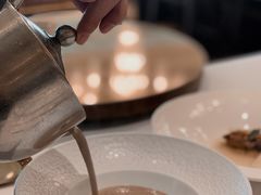 蘑菇汤配黑松露奶油-福楼法餐厅FLO