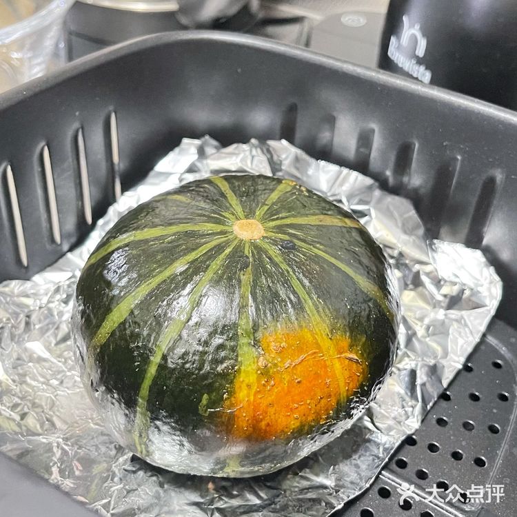 空气炸锅yyds！香糯烤南瓜能吃一整个！