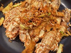 椒盐皮皮虾-阿明小菜·海鲜·上海菜(梅陇店)