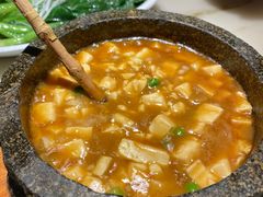石锅鸡汤豆腐-绿茶餐厅(西单老佛爷店)