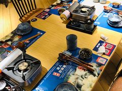 餐具摆设-舞漁日料美人胶原锅(陆家嘴中心店)