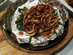 铁板鱿鱼-浏阳农家湘蒸菜馆(南湖花园城祥和苑店)