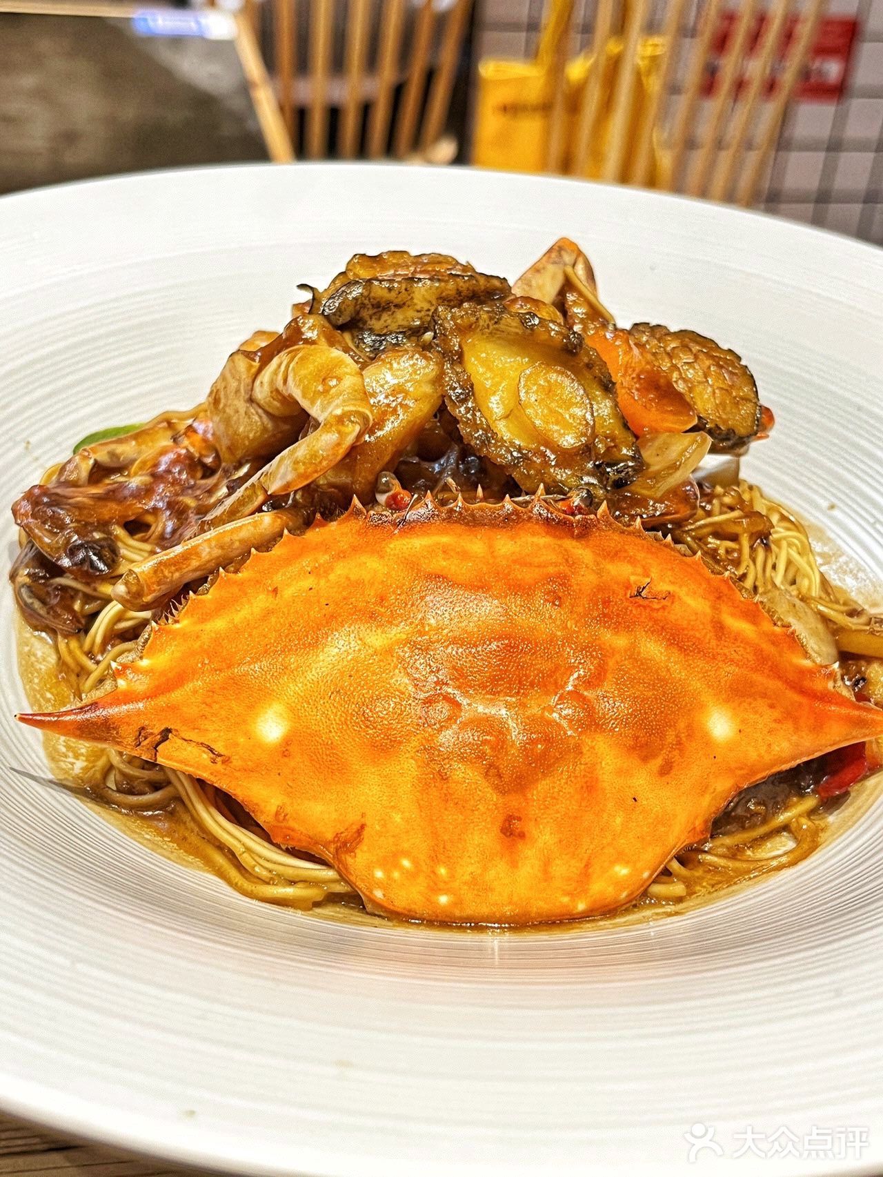 秋天里的第一碗豪华蟹面🍜鲜到掉牙😋