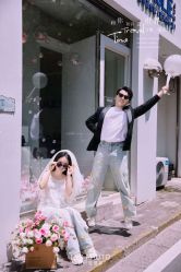 -桃子造型婚纱礼服(凤起广场店)