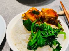 豌豆尖+麻婆豆腐-马旺子·川小馆