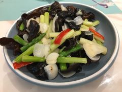 芦笋木耳炒百合-南山鲜虾面·活鲜小馆·海味大连菜(南山总店)